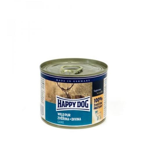 Happy Dog Wild Pur - zvěřinová 200 g