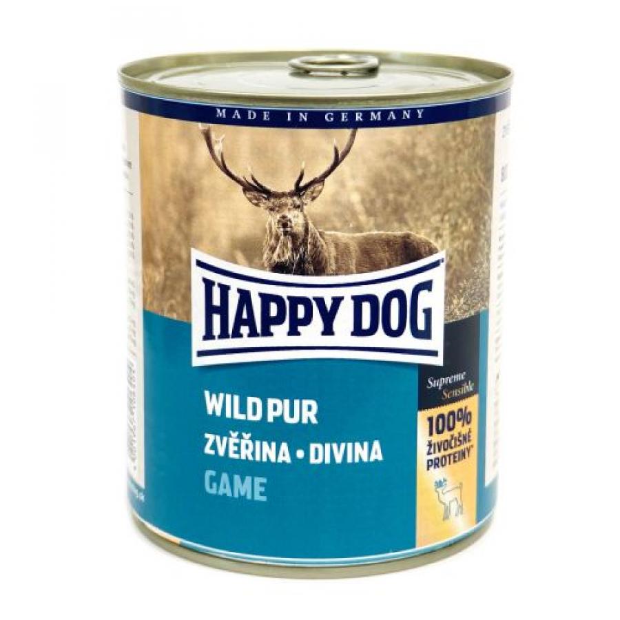 Happy Dog Wild Pur - zvěřinová 800 g